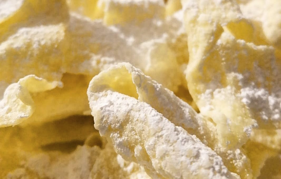 Sfrappole nonna Lulù (Bisnonna biscotto)
