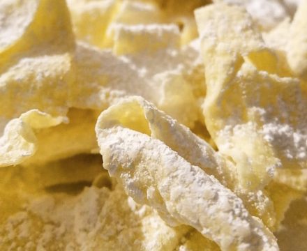 Sfrappole nonna Lulù (Bisnonna biscotto)