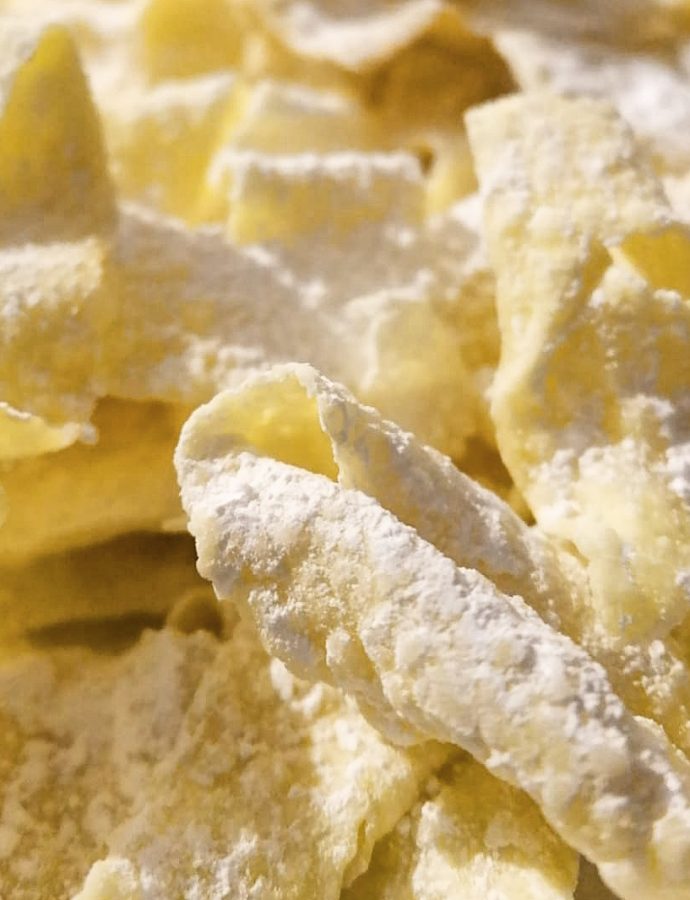 Sfrappole nonna Lulù (Bisnonna biscotto)